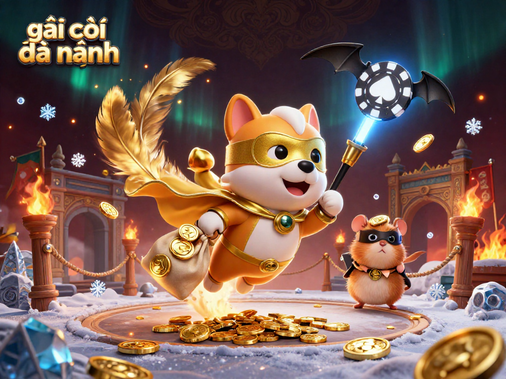gái gọi đà nẵng offers thrilling casino adventures with a superhero dog, coins, and poker elements