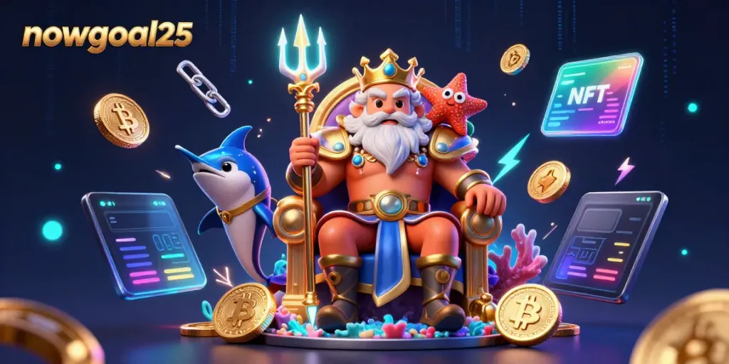 Engage with nowgoal25 for live football scores and betting insights, featuring Neptune's coral throne.