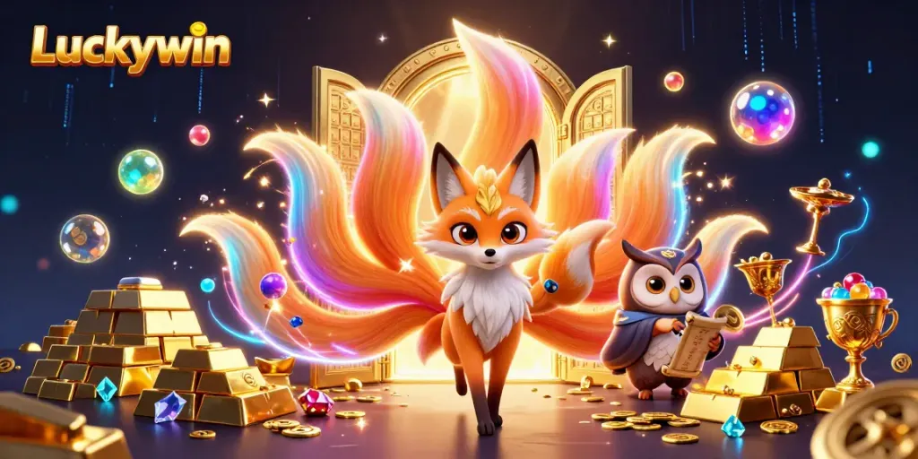 Engage with Luckywin's vibrant gaming universe filled with treasures and mystical characters.