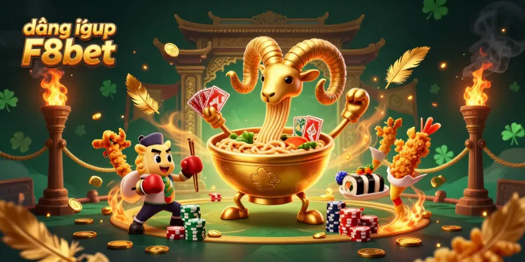 Experience the thrill of đăng nhập F8bet with dynamic casino characters and vibrant elements.